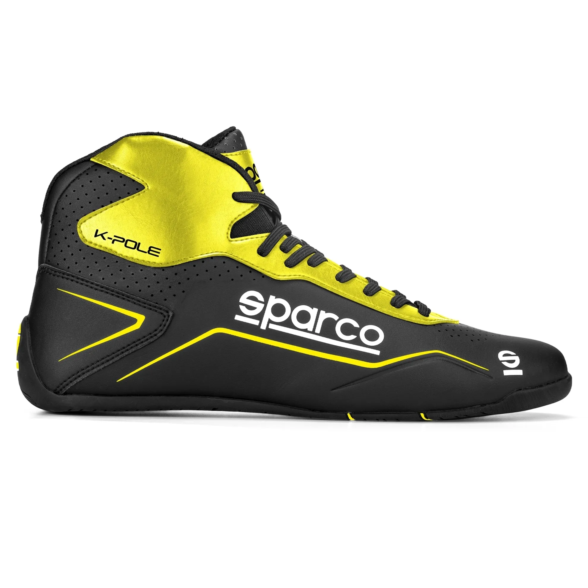 SPARCO K-Pole Karting Shoes - White / Orange / Blue / Yellow / Black / Red