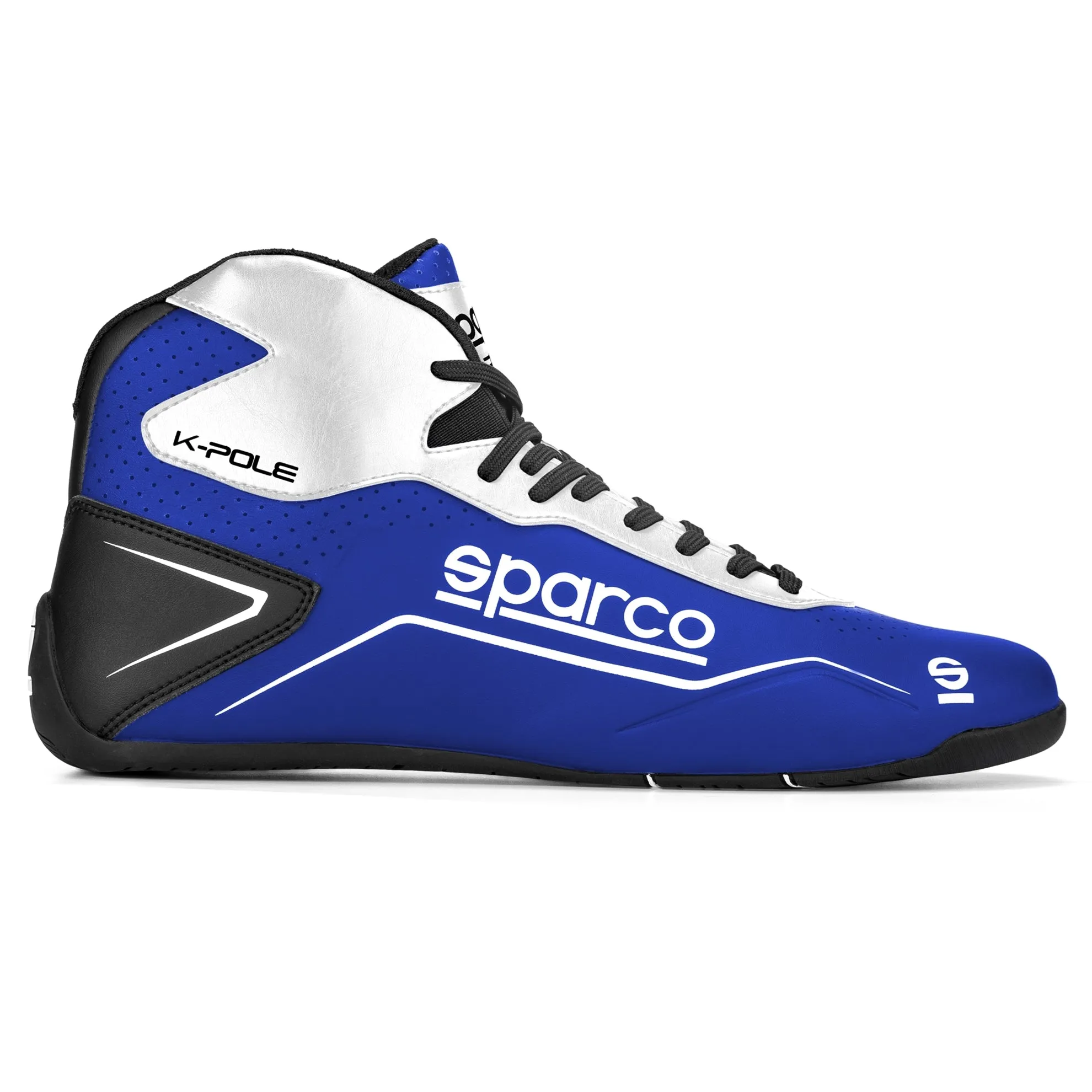 SPARCO K-Pole Karting Shoes - White / Orange / Blue / Yellow / Black / Red