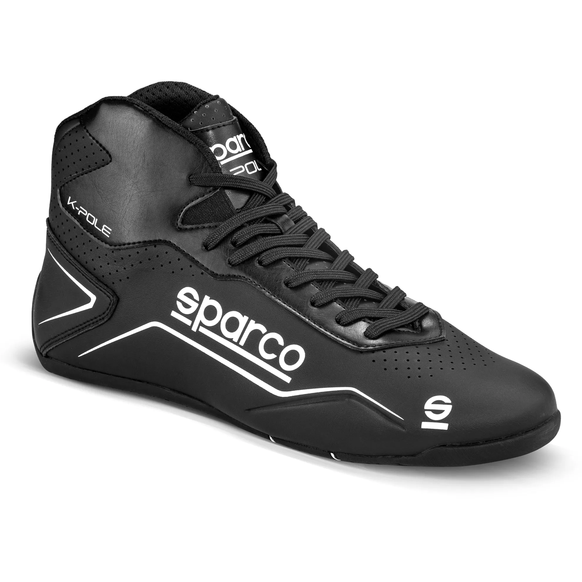 SPARCO K-Pole Karting Shoes - White / Orange / Blue / Yellow / Black / Red