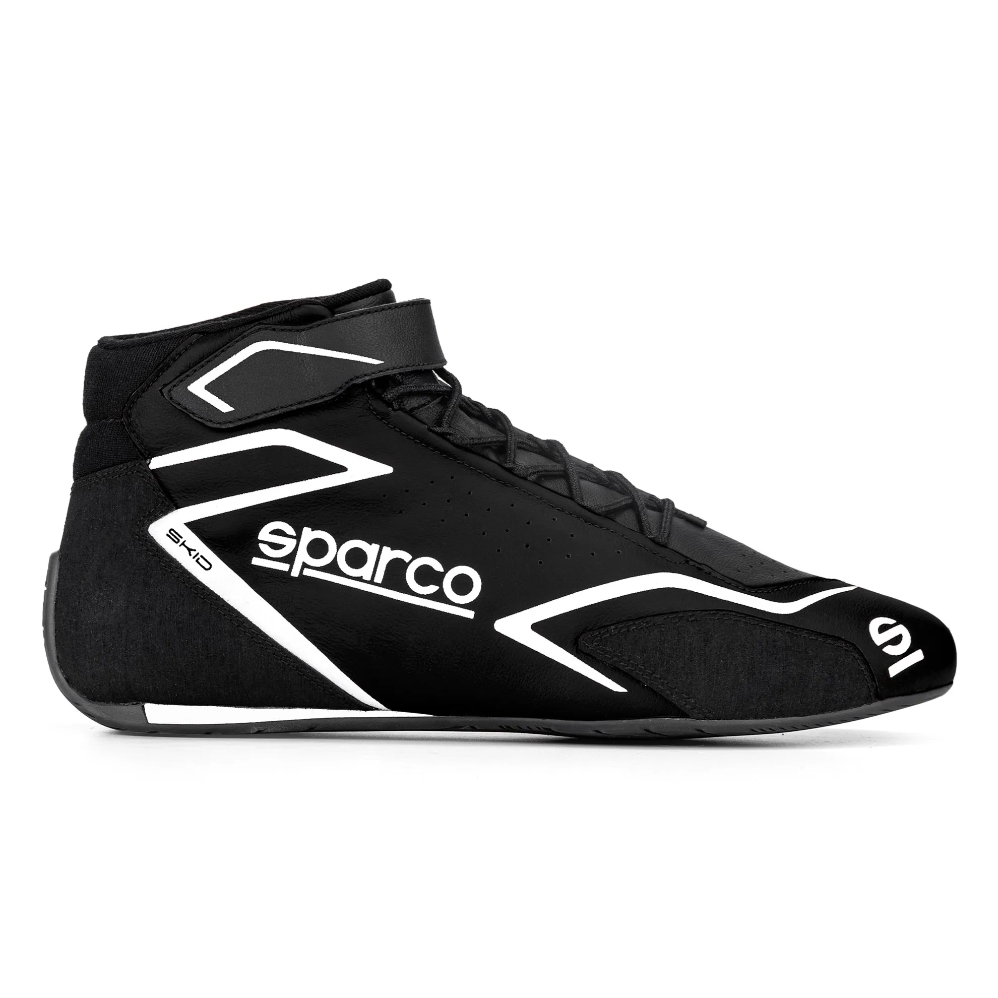 SPARCO Skid 2020 Racing Shoes [SFI & FIA approved] White/Black / Navy/White / Black/Gray / Black/Black / Red/Black