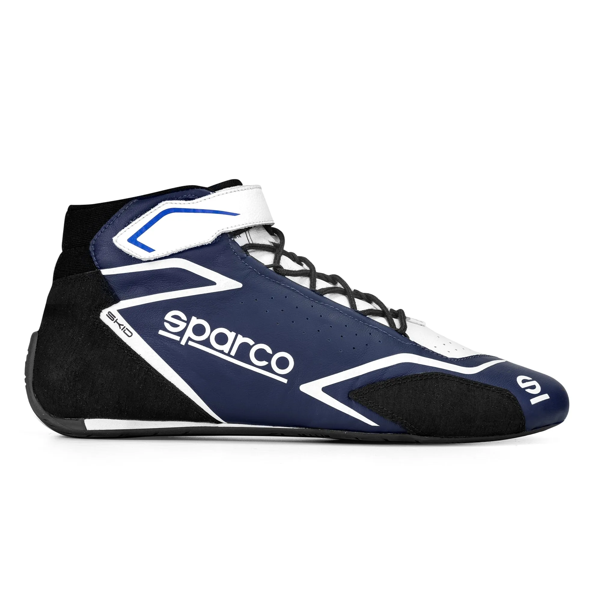 SPARCO Skid 2020 Racing Shoes [SFI & FIA approved] White/Black / Navy/White / Black/Gray / Black/Black / Red/Black