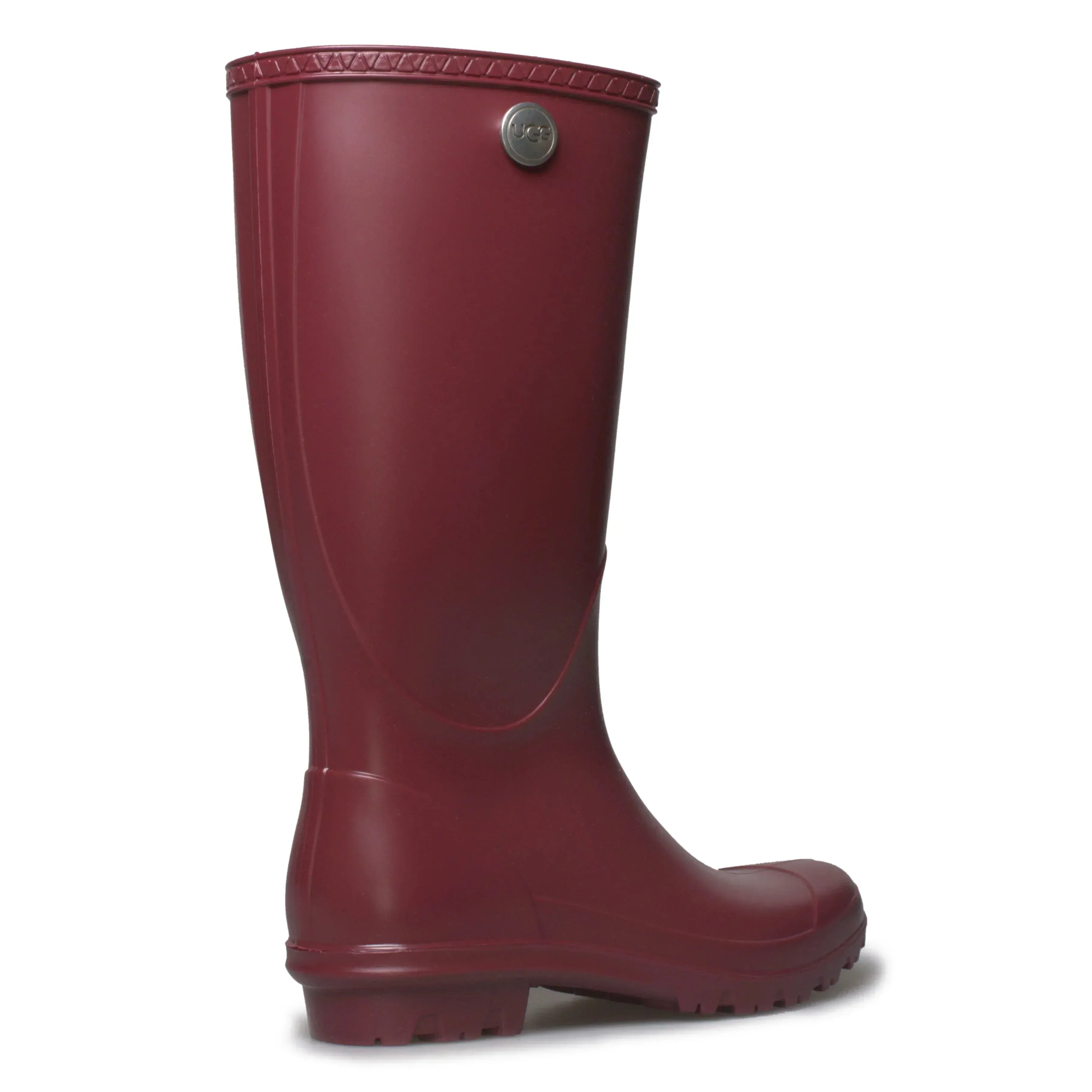 UGG Shelby Matte Garnet Rain Boots - Women's