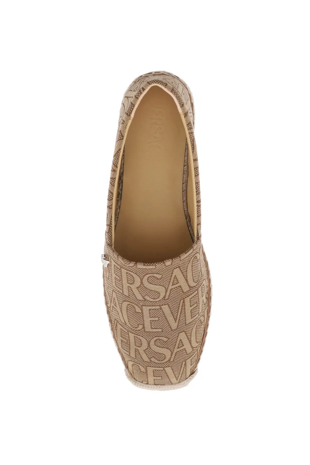 'versace Allover' Espadrilles (Size - 40)