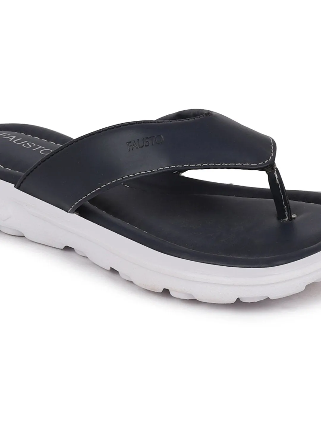 Women Navy Blue Slippers & Flip Flops